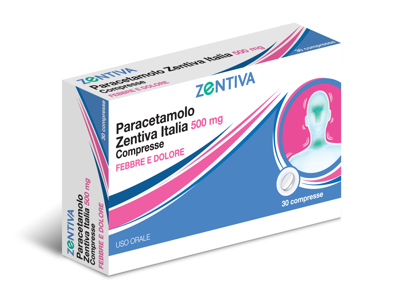 PARACETAMOLO ZEN*30CPR 500MG - farmacia187.it