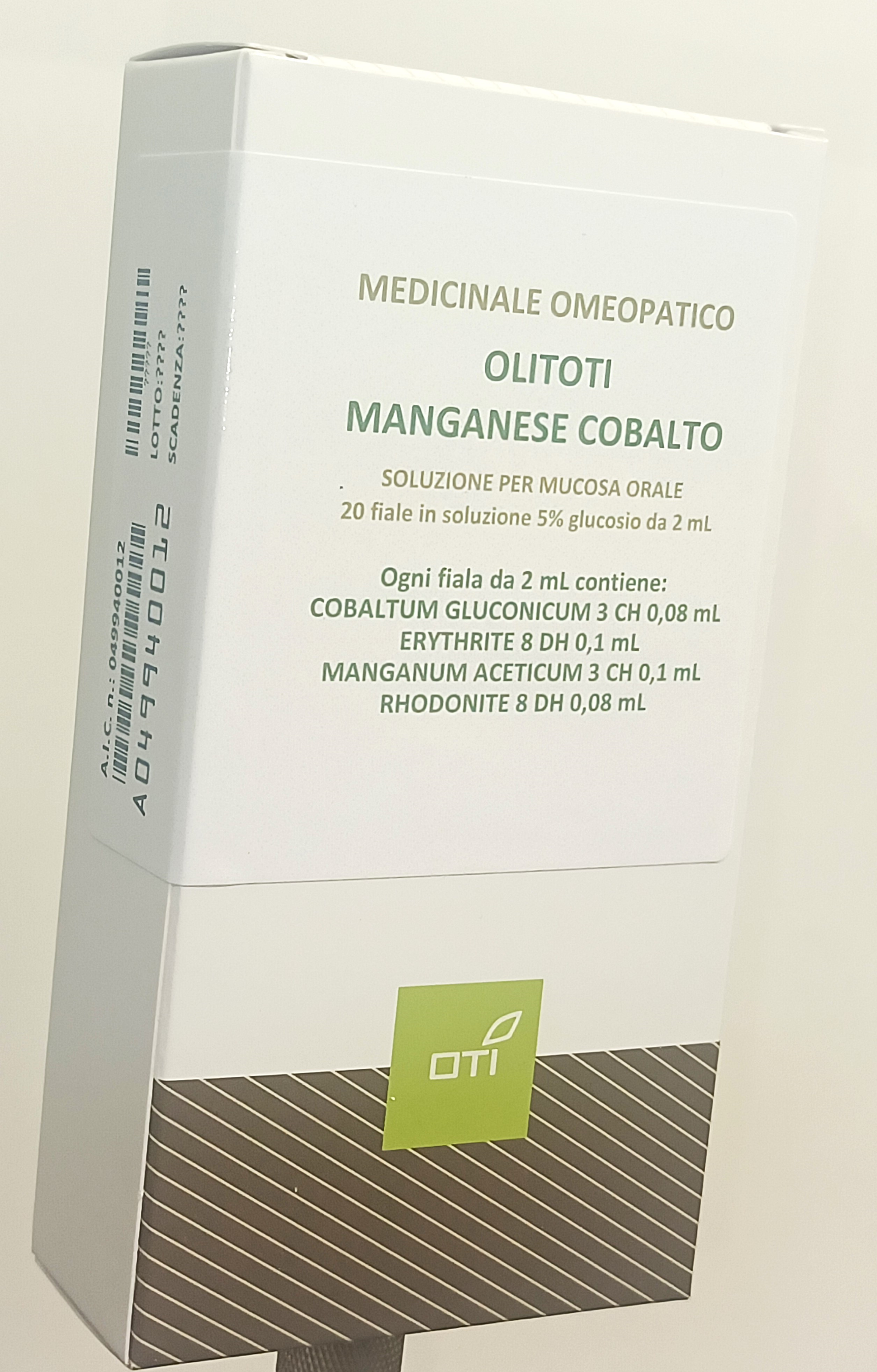 OLITOTI MANGANESE COBAL*OS 20F - farmacia187.it