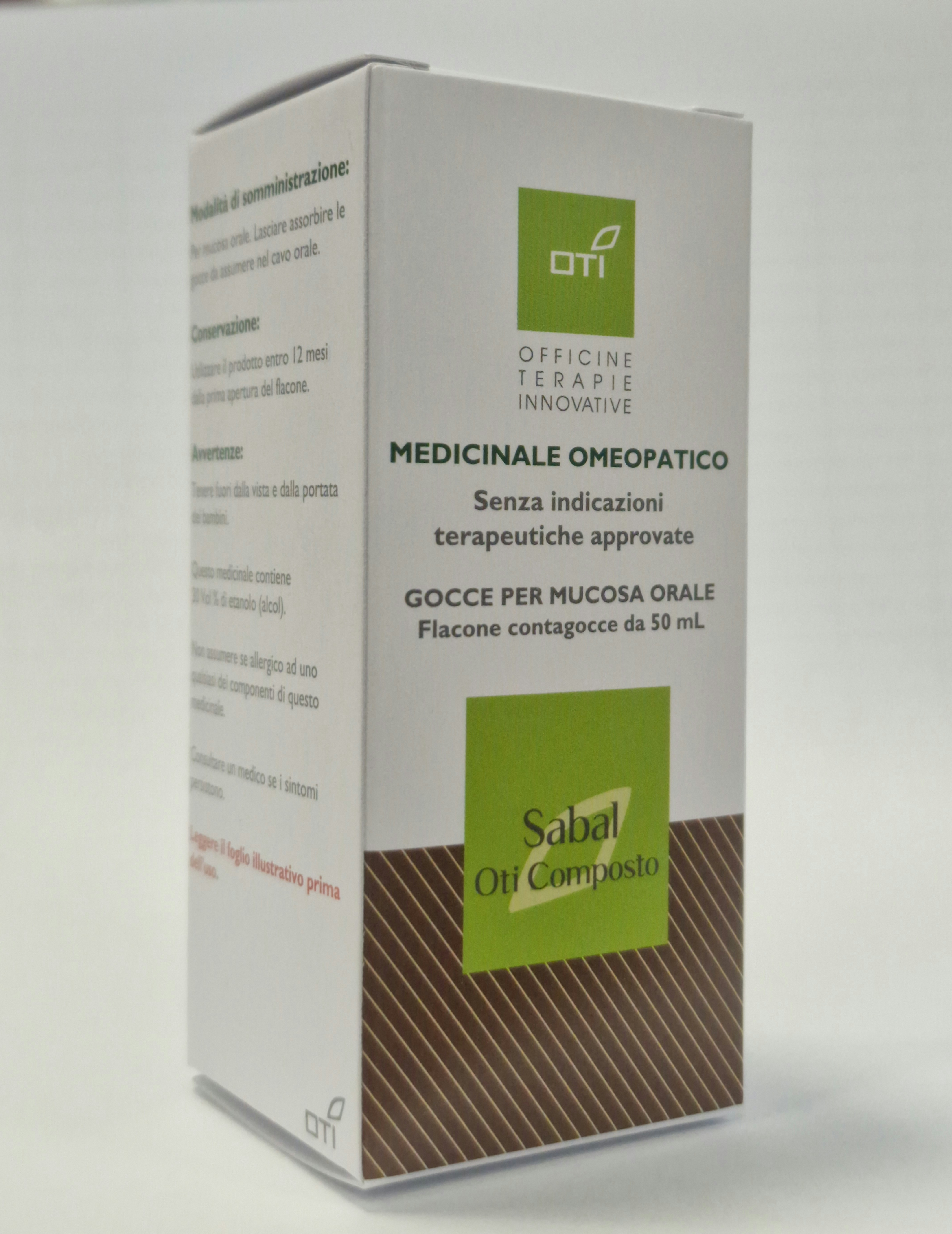 SABAL OTI COMP*OS GTT 1FL 50ML - farmacia187.it