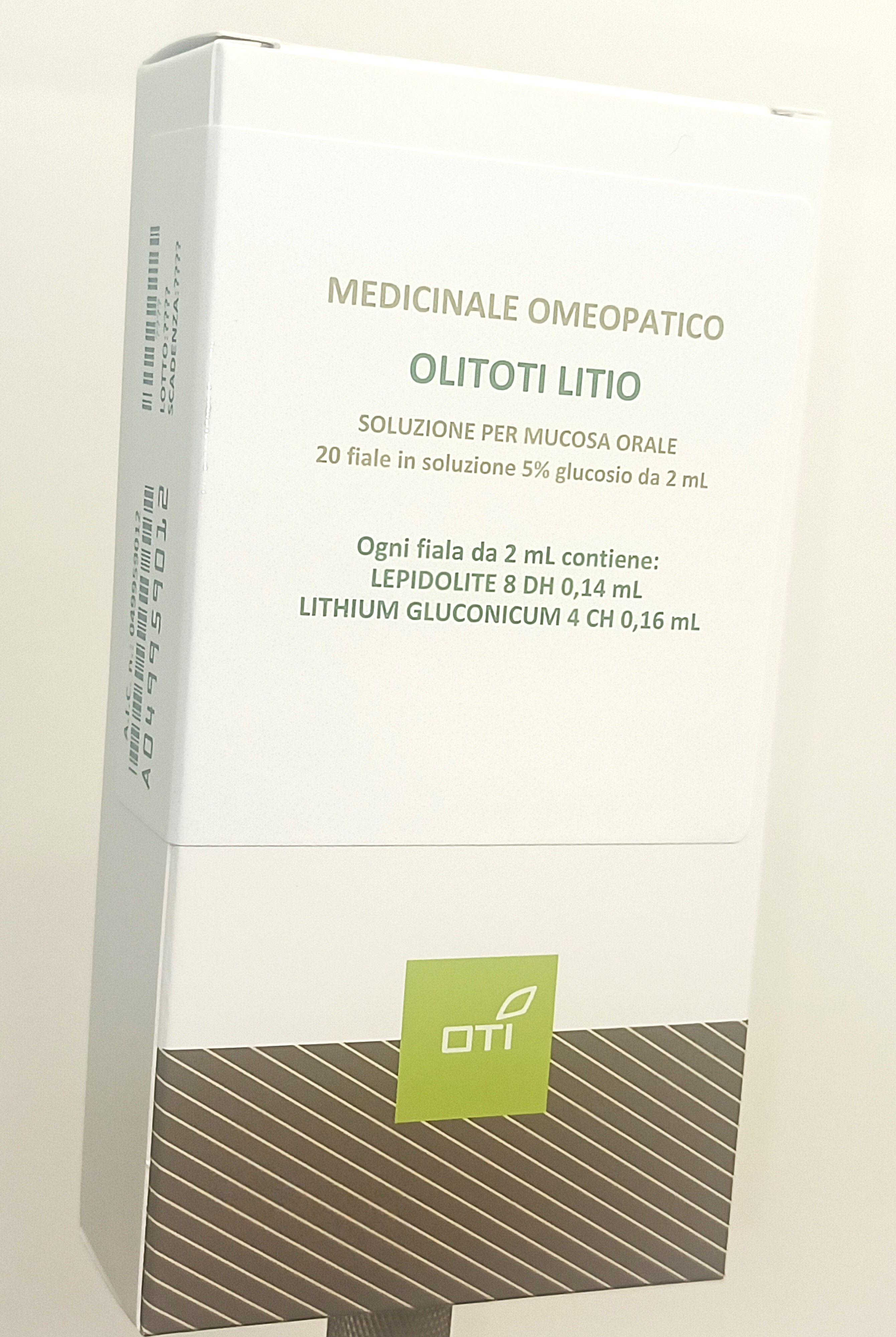 OLITOTI LITIO*OS 20F 5% 2ML - farmacia187.it