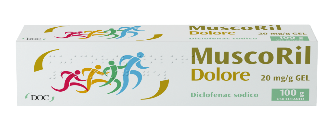 MUSCORIL DOLORE*GEL100G 20MG/G - farmacia187.it