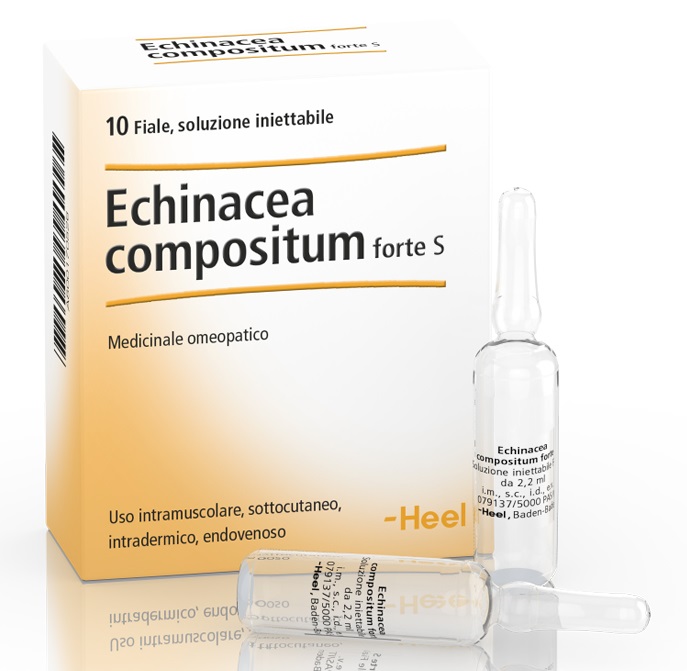HEEL ECHINACEA COMPOSTA S FORTE 10 FIALE - farmacia187.it