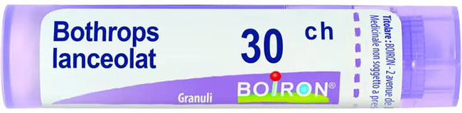 BOTHROPS LANCEOLATUS 30CH GRANULI 4G - farmacia187.it