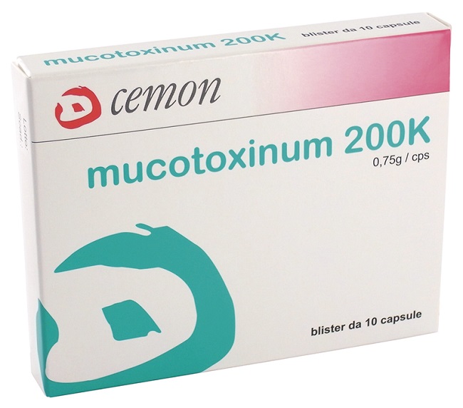 MUCOTOXINUM 200K 10 CAPSULE (CM-I) - farmacia187.it