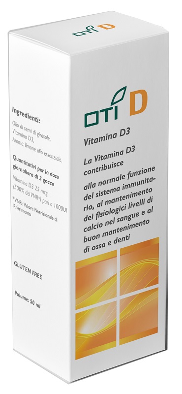 OTI D VITAMINA D3 GOCCE 50ML - farmacia187.it