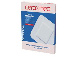 GARZA CEROXMED DRESS SENSITIVE 10X15 CM 5 PEZZI - farmacia187.it