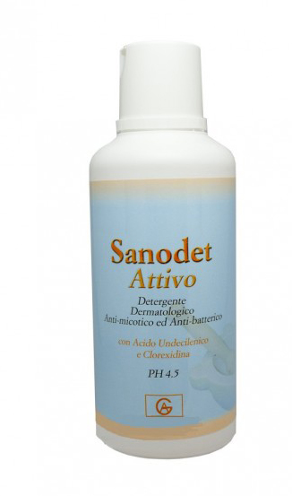 SANODET ATTIVO SHAMPOODOCCIA 500 ML - farmacia187.it