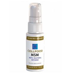 CELLFOOD MSM METIL SULFONIL METANO SOLUZIONE SALINA COLLOIDALE 30 ML - farmacia187.it