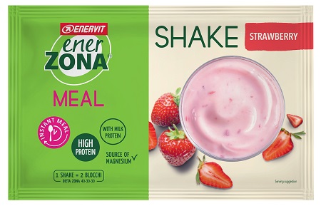 ENERZONA INSTANT MEAL FRAGOLA YOGHURT 1 BUSTA DA 50 GRAMMI - farmacia187.it