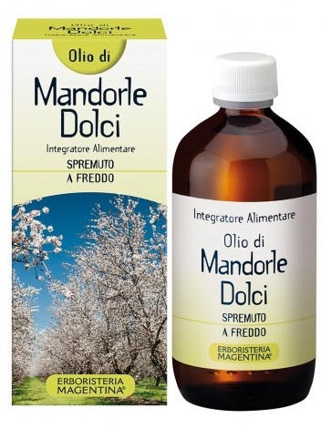 MANDORLE DOLCI OLIO VEGETALE 250 ML - farmacia187.it