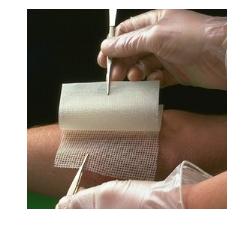 GARZA MEDICATA BACTIGRAS CON CLOREXIDINA ACETATO 0,5% 10X10CM 10 PEZZI - farmacia187.it