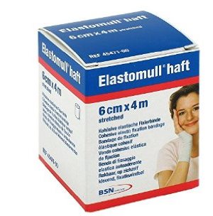 BENDA ELASTICA AUTOADESIVA ELASTOMULL HAFT COMPRESSIONE FORTE 6X400 CM - farmacia187.it