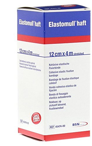 BENDA ELASTICA AUTOADESIVA ELASTOMULL HAFT COMPRESSIONE FORTE 12X400 CM - farmacia187.it