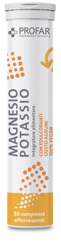 PROFAR MAGNESIO POTASSIO 20 COMPRESSE - farmacia187.it