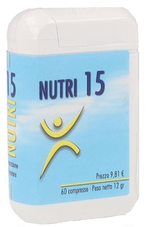 NUTRI 15 60 COMPRESSE - farmacia187.it