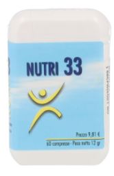 NUTRI 33 60 COMPRESSE - farmacia187.it