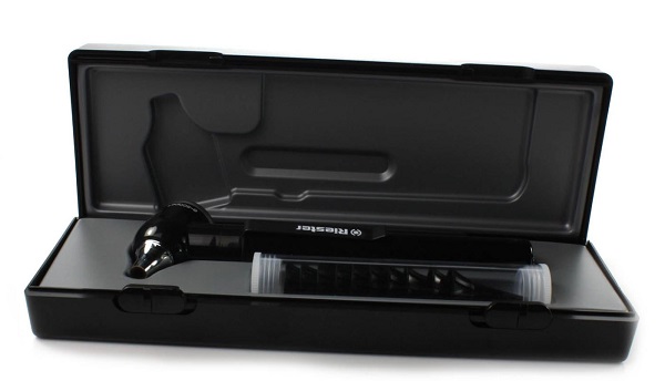 E-SCOPE OTOSCOPIO FIBRA OTTICA 3 LED 7V - farmacia187.it