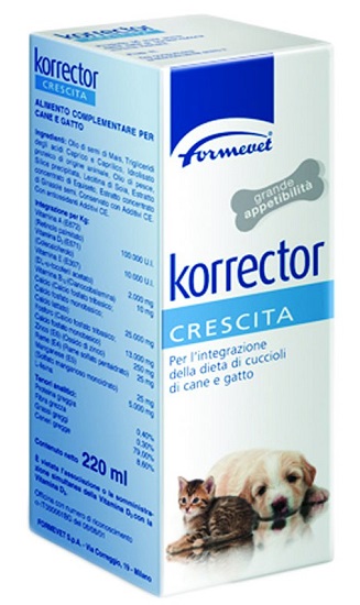 KORRECTOR CRESCITA FLACONE 220 ML - farmacia187.it