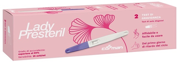 TEST DI GRAVIDANZA LADY TEST 2 PEZZI - farmacia187.it