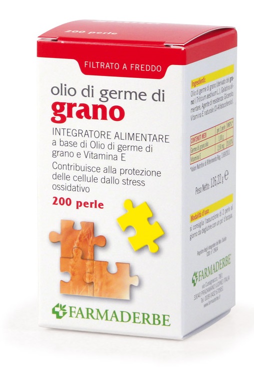 OLIO DI GERME DI GRANO 200 PERLE - farmacia187.it