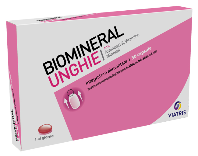 BIOMINERAL UNGHIE 30 CAPSULE - farmacia187.it