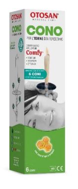 OTOSAN CONO IGIENE ORECCHIO+PROPOLI 6 PEZZI - farmacia187.it