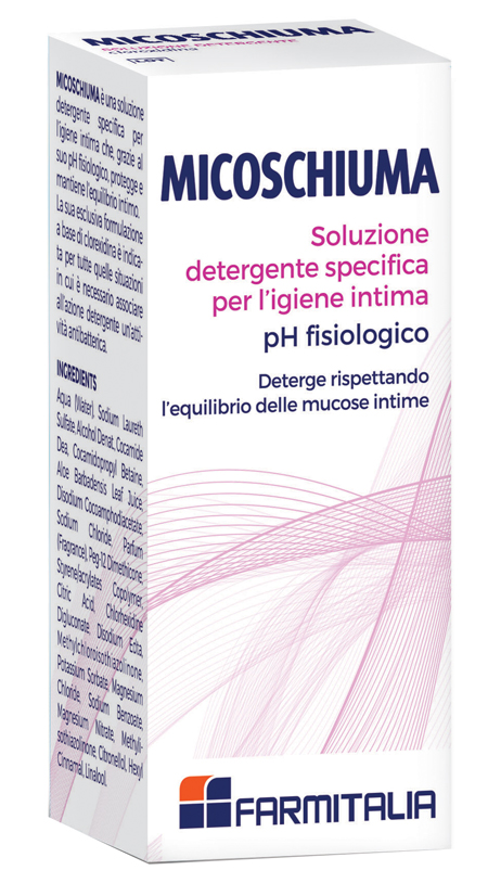 MICOSCHIUMA SOLUZIONE DETERGENTE IGIENE INTIMA 80 ML - farmacia187.it