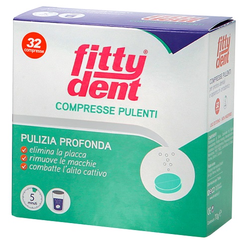 FITTYDENT COMPREX 32 COMPRESSE - farmacia187.it