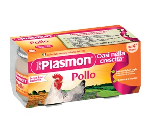 PLASMON OMOGENEIZZATO POLLO 120 G X 2 PEZZI - farmacia187.it