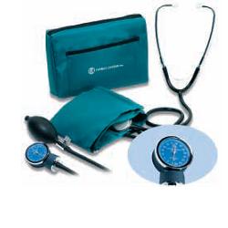 SFIGMOMANOMETRO ANEROIDE MANUALE DA BRACCIO CON FONENDOSCOPIO MODELLO POCKET  ALTA PRECISIONE  BRACCIALE IMPERMEABILE REGOLABILE  VALVOLA DI RILASCIO PROFESSIONALE - farmacia187.it