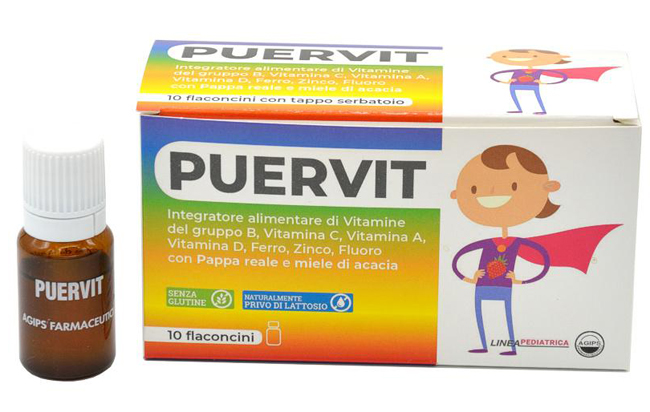 PUERVIT 10 FLACONCINI 10 ML - farmacia187.it