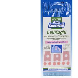 CEROTTO CALLIFUGO SAGOMATO PER CALLI MOLLI INTERDIGITALI APPLICARE SU FORMAZIONE CORNEE MOLLI IGIENEPIEDE 6 PEZZI - farmacia187.it