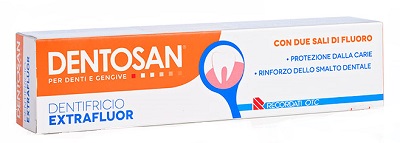 DENTOSAN EXTRAFLUOR DENTIFRICIO 75 ML - farmacia187.it