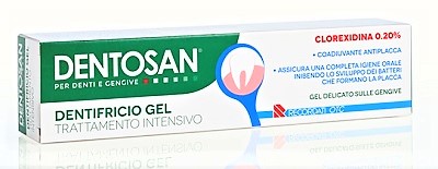DENTOSAN GEL DENTIFRICIO CLOREXIDINA 0,2% 75 ML - farmacia187.it