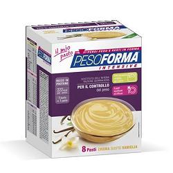 PESOFORMA CREMA VANIGLIA 8 BUSTINE X 55 G - farmacia187.it