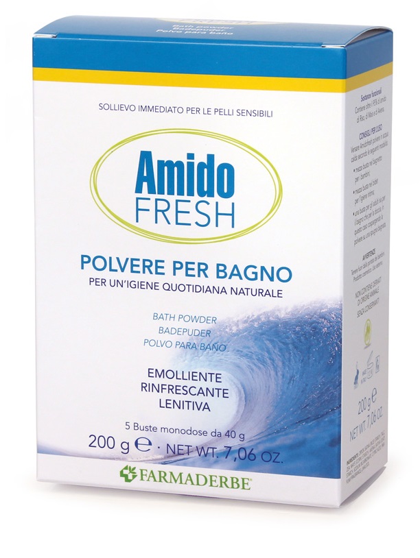 AMIDO FRESH POLVERE BAGNO 5 BUSTINE - farmacia187.it