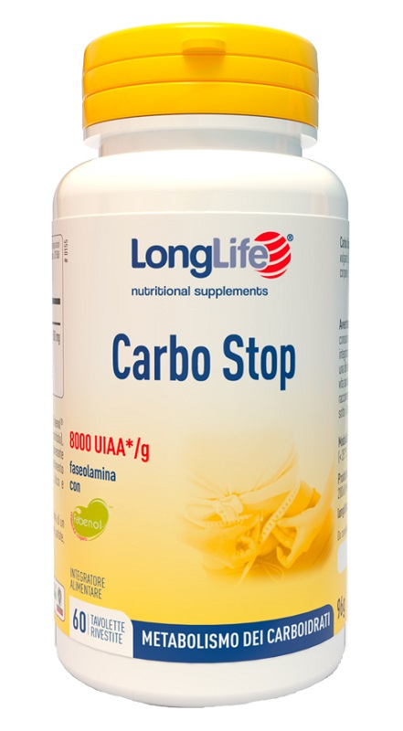 LONGLIFE CARBO STOP 60 TAVOLETTE RIVESTITE - farmacia187.it