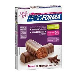PESOFORMA BARRETTA CIOCCOLATO LATTE 12 X 31 G - farmacia187.it