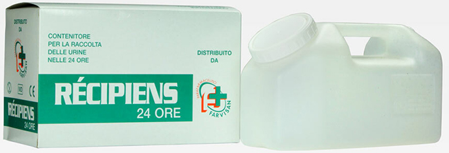 CONTENITORE PER URINA NELLE 24H - farmacia187.it