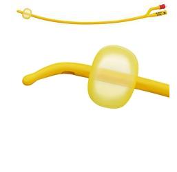 CATETERE FOLEY A MEDIA PERMANENZA  RUSCH GOLD PLUS A 2 VIE IN SILKOLATEX LATTICE-SILICONE PER ADULTO CH18 LUNGHEZZA 40 CM PUNTA CILINDRICA A 2 FORI PALLONCINO 5-15 ML 1 PEZZO - farmacia187.it