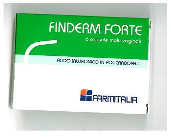 FINDERM FORTE CAPSULE MOLLI VAGINALI CONFEZIONE DA 6 PEZZI - farmacia187.it