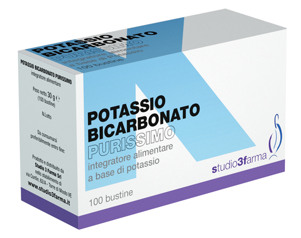 POTASSIO BICARBONATO 100 BUSTINE - farmacia187.it