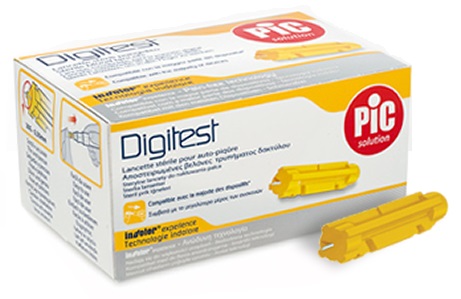 LANCETTE PUNGIDITO PIC DIGITEST 30 GAUGE 200 PEZZI - farmacia187.it