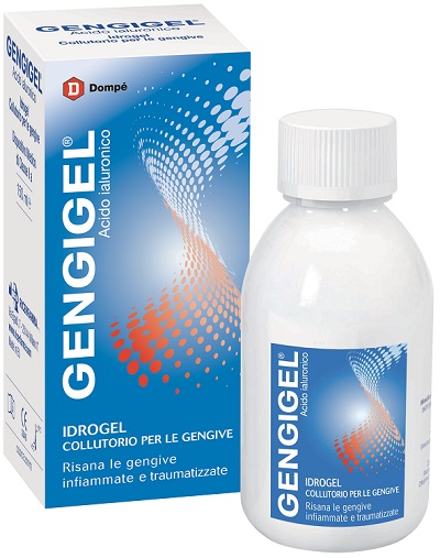 COLLUTORIO PER GENGIVE GENGIGEL IDROGEL FLACONE 150 ML - farmacia187.it