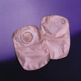 SACCA COLOSTOMIA A FONDO CHIUSO OPACA CON FILTRO INCORPORATO E RIVESTIMENTO IN TESSUTO CONSECURA 70MM 30 PEZZI - farmacia187.it