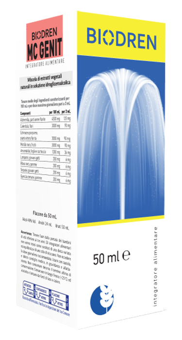 BIODREN MC GENIT SOLUZIONE IDROALCOLICA 50 ML - farmacia187.it
