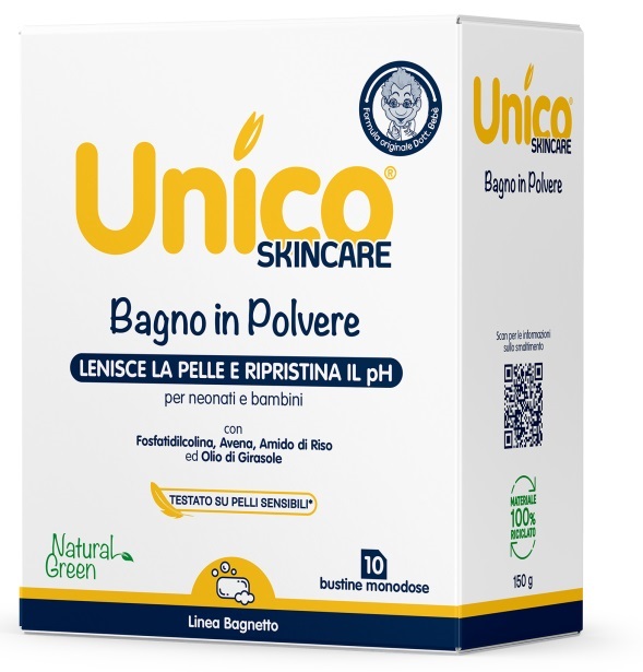 UNICO BAGNO NEON BAMBINI 10 BUSTINE 15 G - farmacia187.it