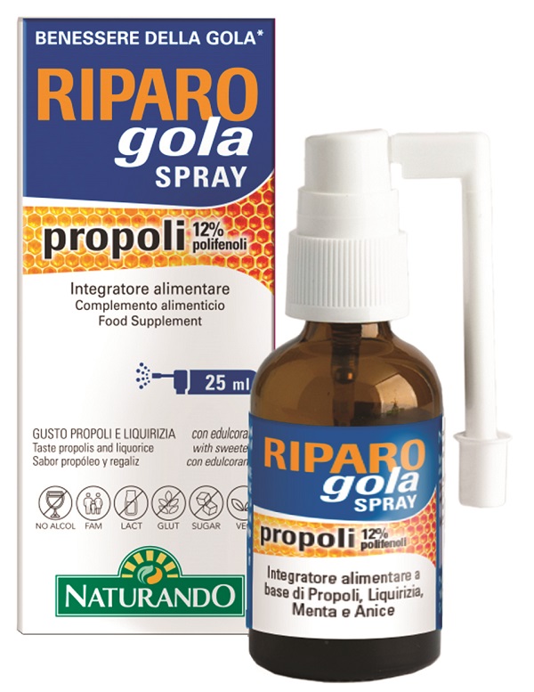 RIPARO GOLA SPRAY 25 ML - farmacia187.it