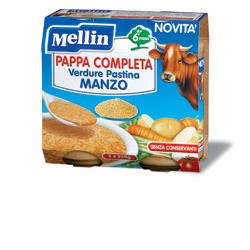 MELLIN PAPPA COMPLETA MANZO 250 G 2 PEZZI - farmacia187.it