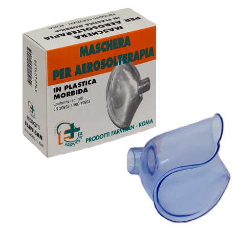 MASCHERA MORBIDA. RICAMBIO PER AEROSOLTERAPIA - farmacia187.it